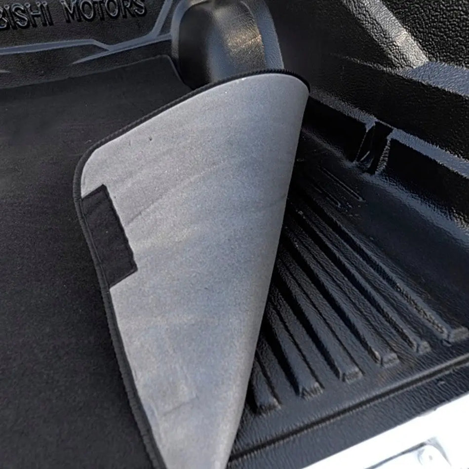 Mitsubishi L200 Barbarian Trunk Liner (2010 Onwards) Black - UK Custom Covers