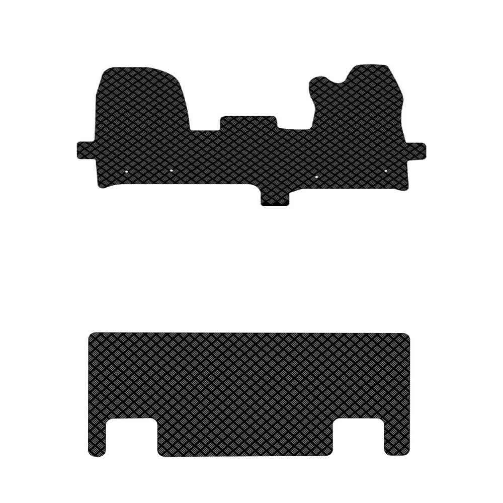 Ford Transit Custom Rubber Floor Mats (2013-2023) UK Custom Covers