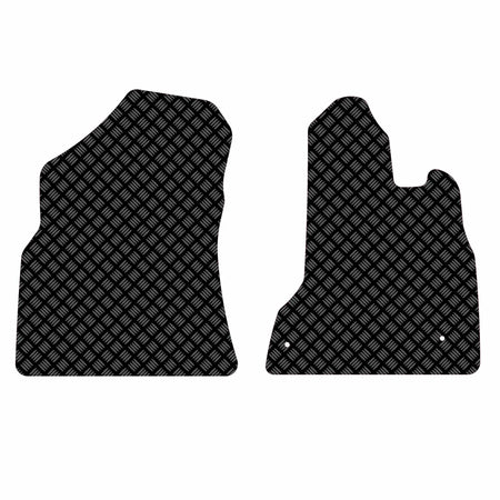 Peugeot Partner Rubber Floor Mats (2008+) UK Custom Covers