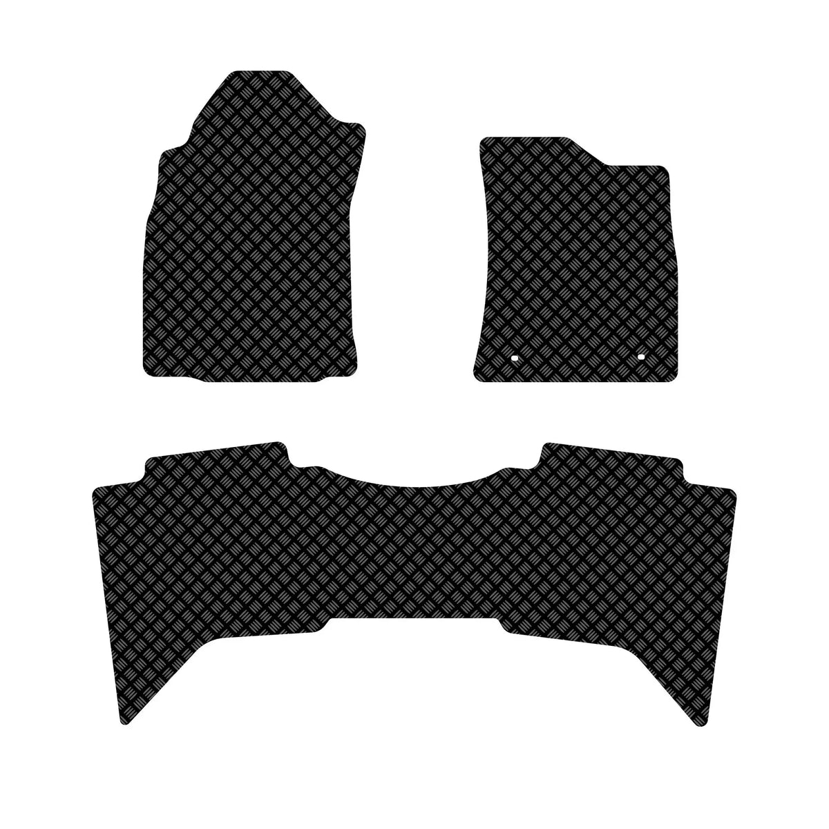 Toyota Hilux Rubber Floor Mats (2011+) UK Custom Covers