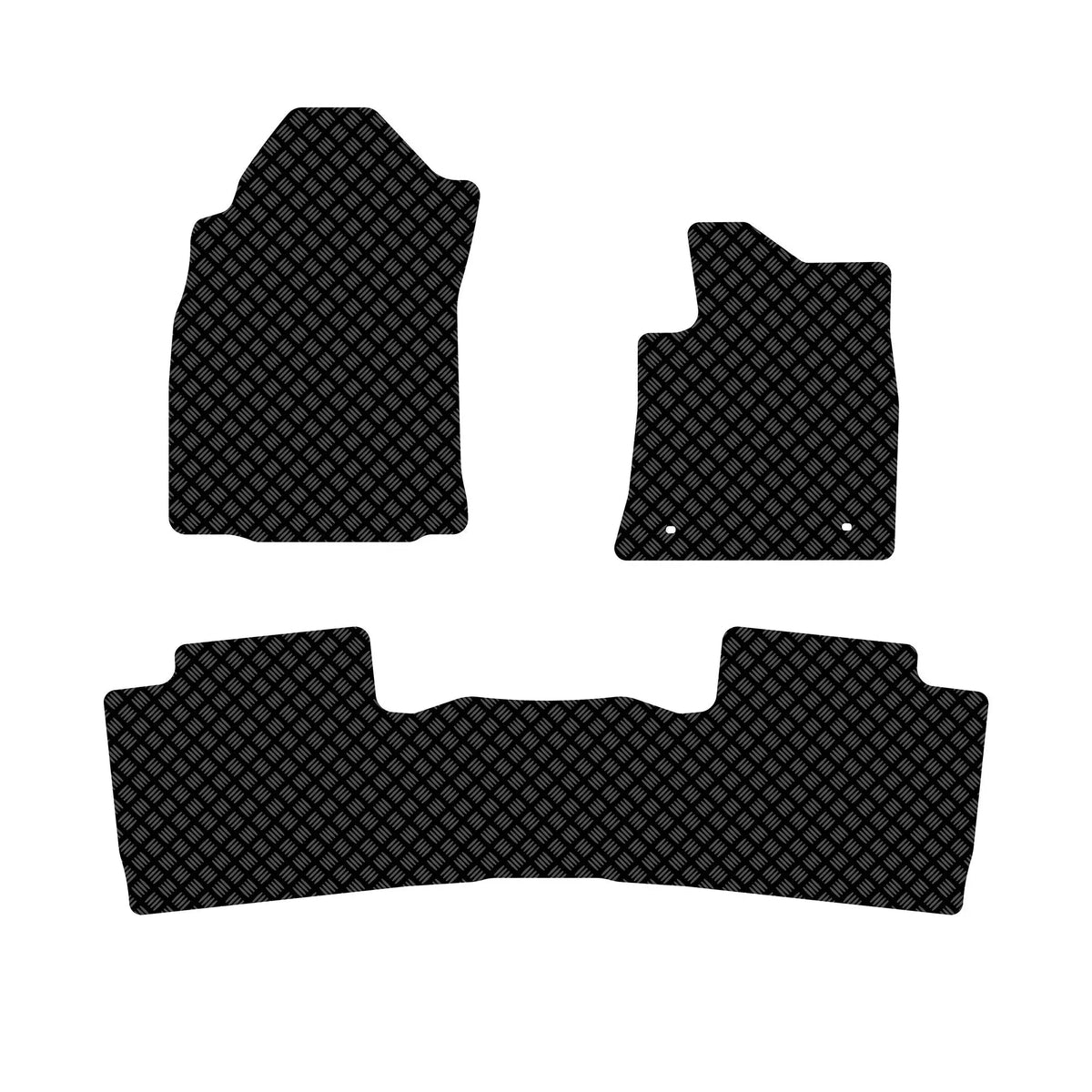 Toyota Hilux Rubber Floor Mats (2011+) UK Custom Covers