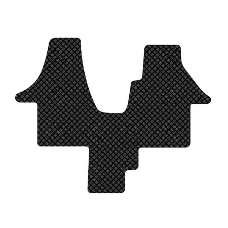 VW T6 Transporter Front Cab Floor Mats (2015 Onwards) UK Custom Covers
