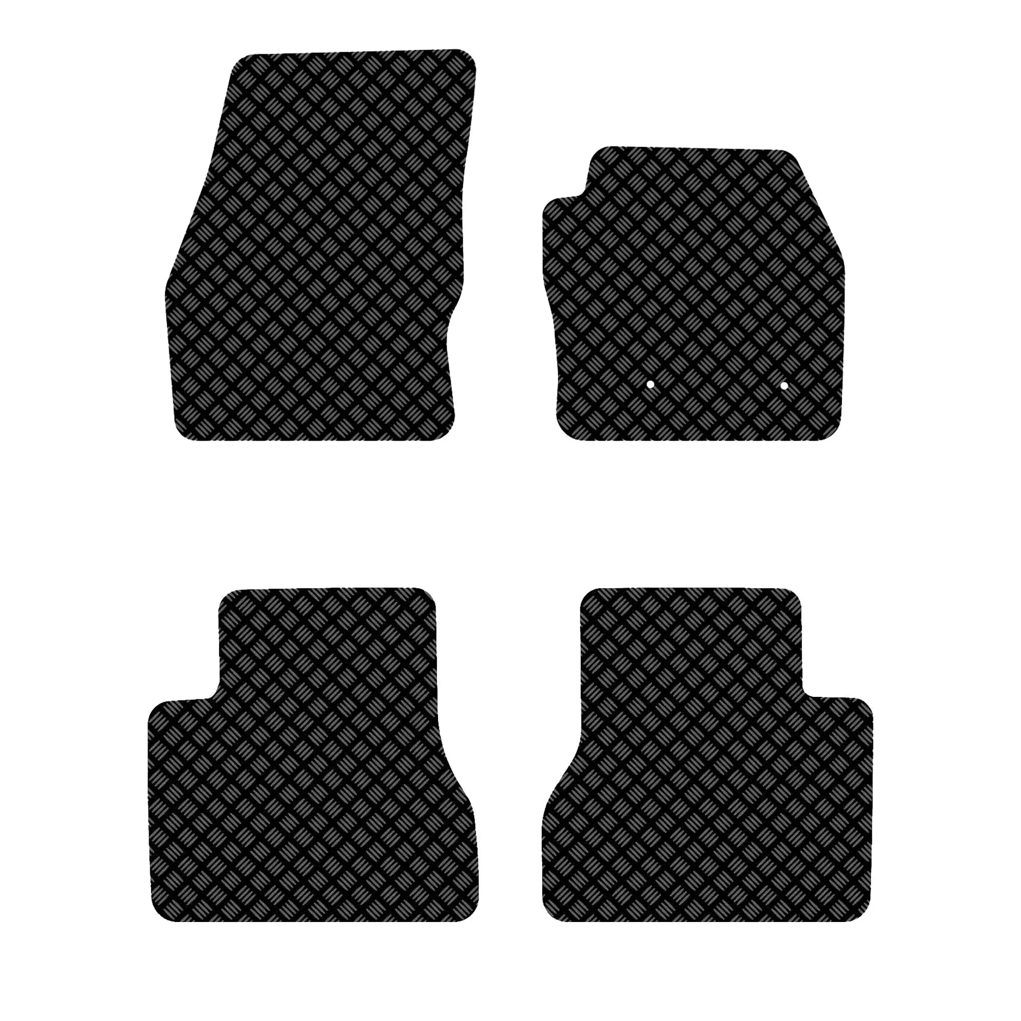 Ford Transit Connect Rubber Floor Mats (2014+) UK Custom Covers