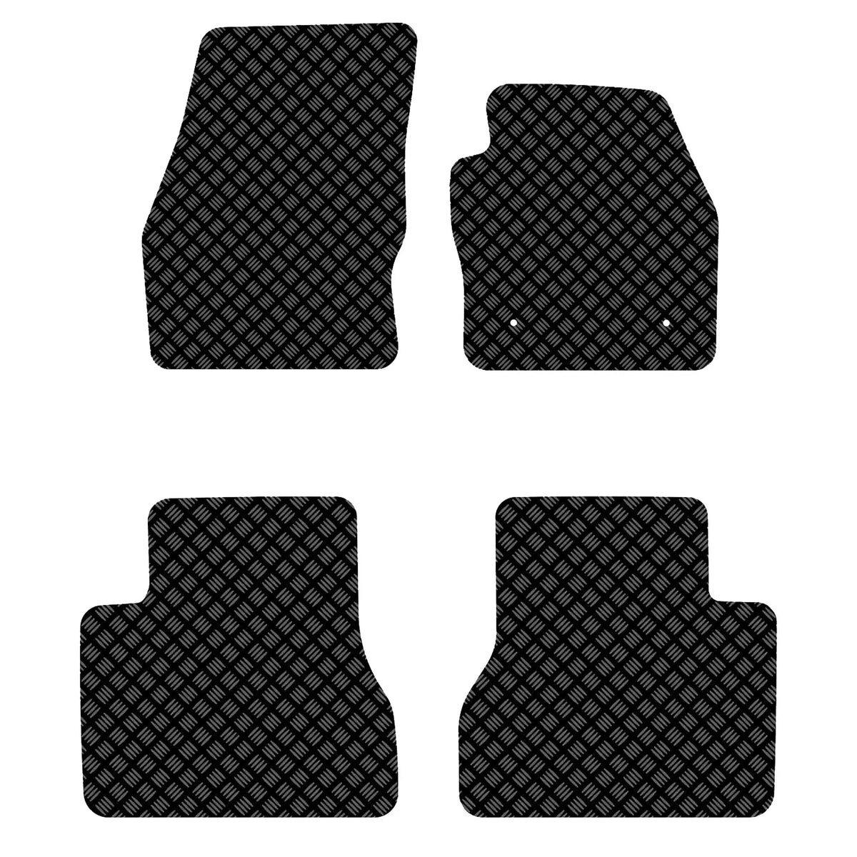 Ford Transit Connect Rubber Floor Mats (2014+) UK Custom Covers