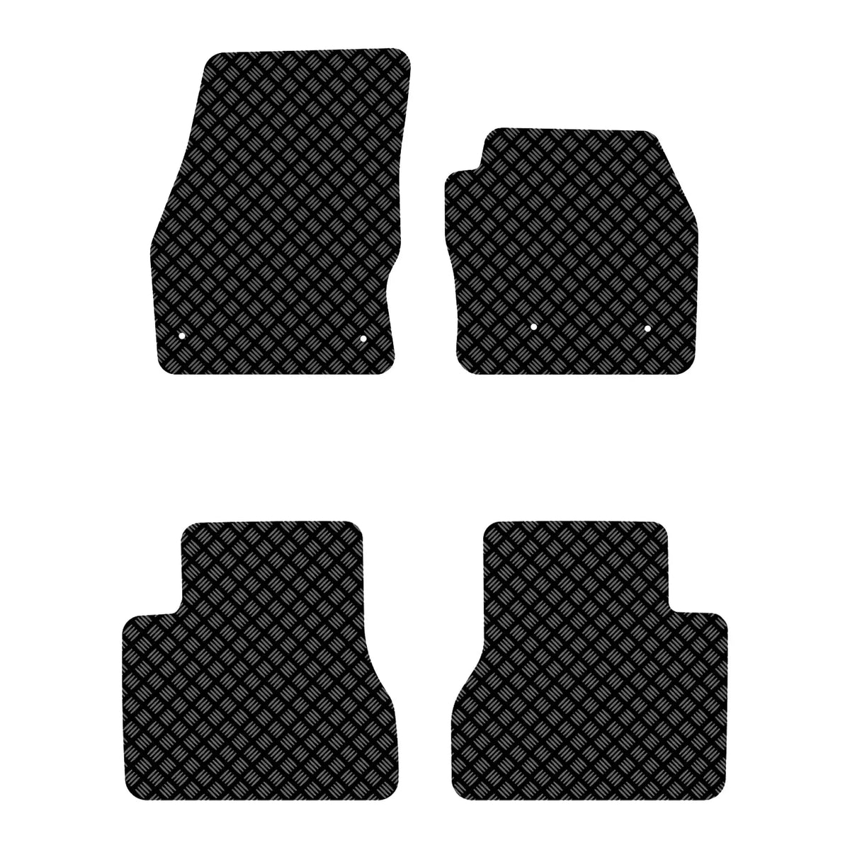 Ford Transit Connect Rubber Floor Mats (2014+) UK Custom Covers