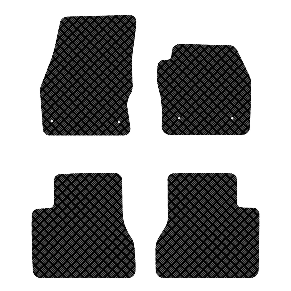 Ford Transit Connect Rubber Floor Mats (2014+) UK Custom Covers