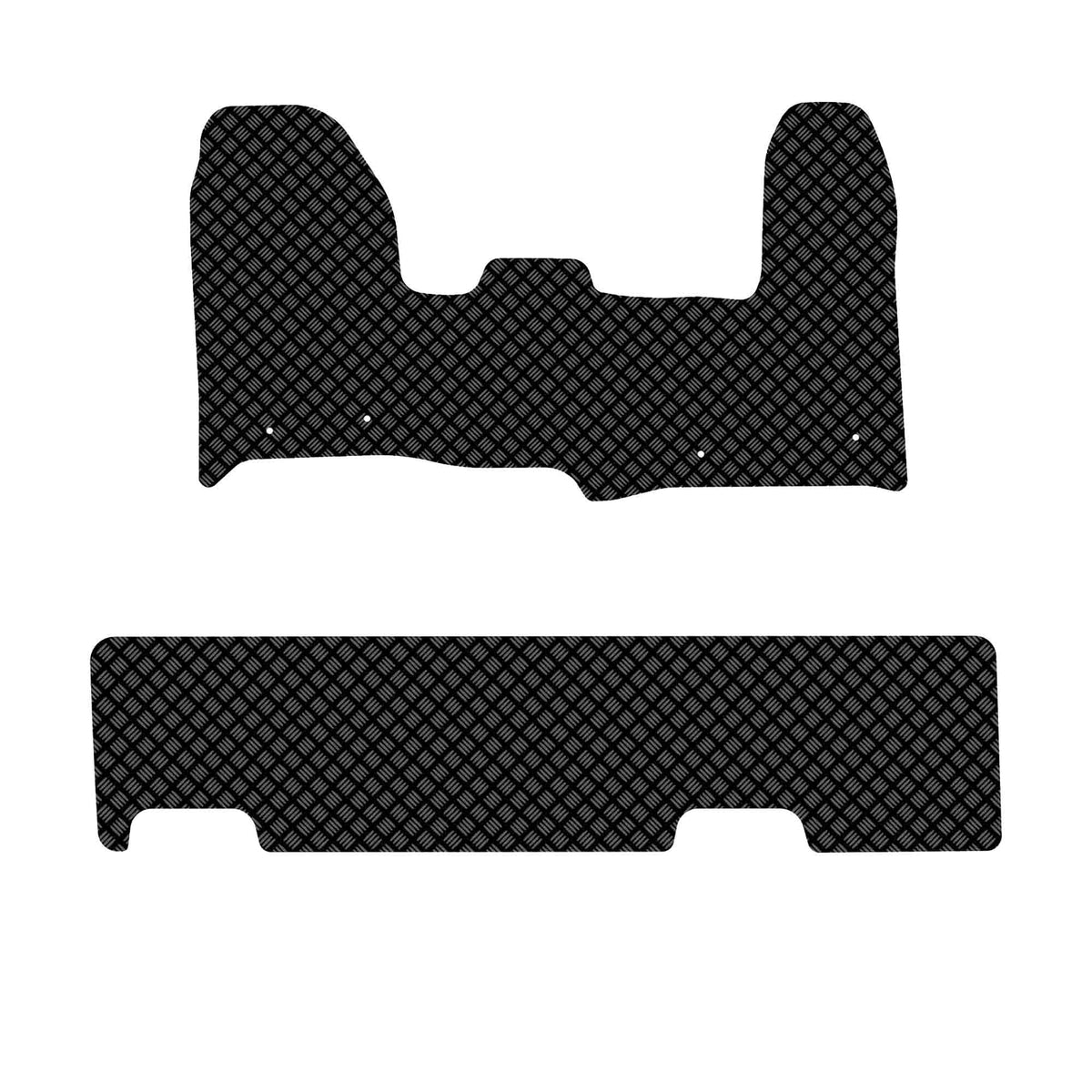 Ford Transit Custom Rubber Floor Mats (2013-2023) UK Custom Covers