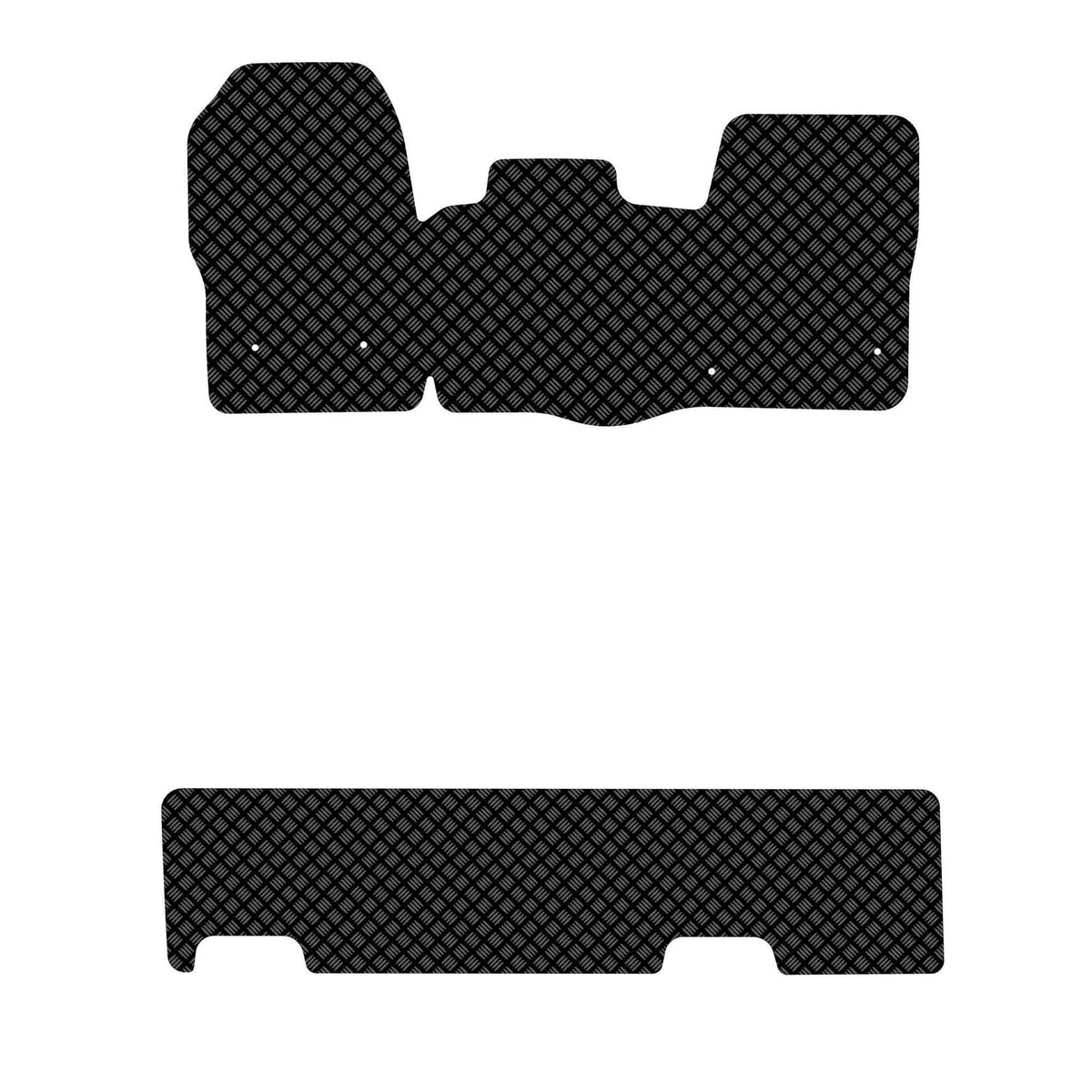 Ford Transit Custom Rubber Floor Mats (2013-2023) UK Custom Covers