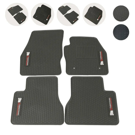 Ford Transit Connect Rubber Floor Mats (2014 Onwards) - UK Custom Covers