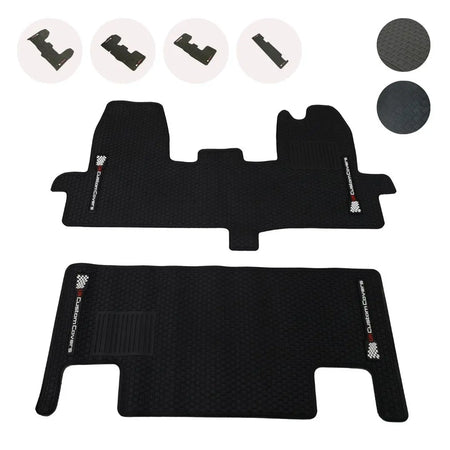 Ford Transit Custom Rubber Floor Mats (2013-2023) - UK Custom Covers