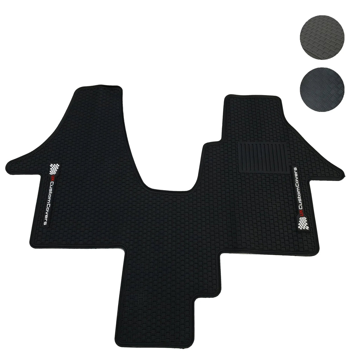 VW T5 Transporter Front Cab Floor Mats (2003-2015) UK Custom Covers
