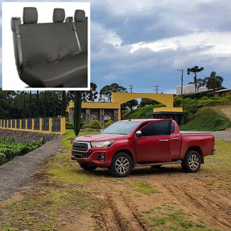 Toyota Hilux Tailored PU Seat Covers - UK Custom Covers