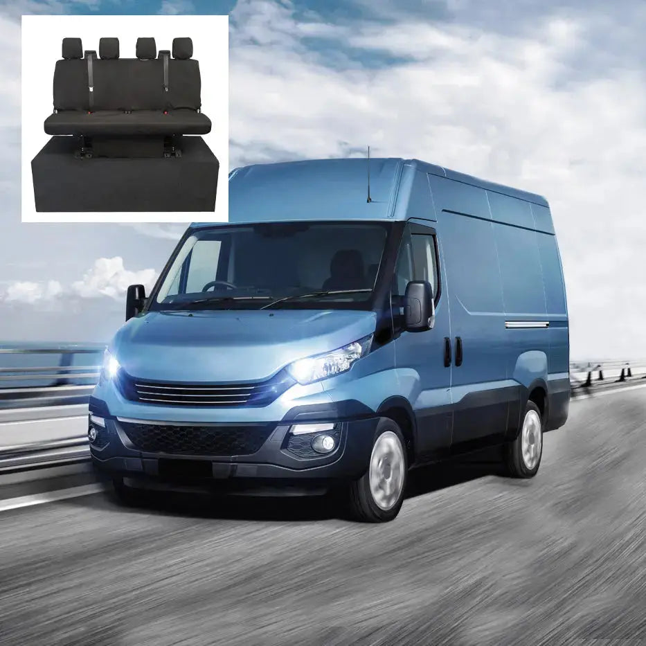 Iveco Daily Tailored PU Seat Covers - UK Custom Covers
