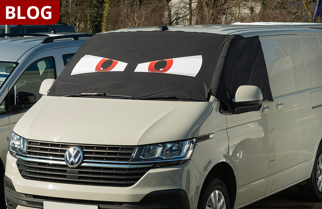 Add Personality with Customisable Windscreen Cover Eyes