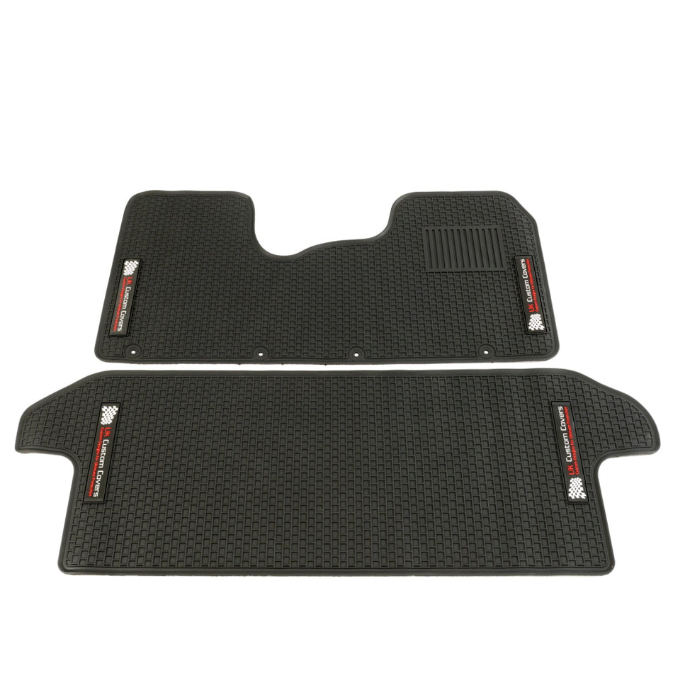 Fits Nissan Primastar Rubber Floor Mats (2022 Onwards) - UK Custom Covers