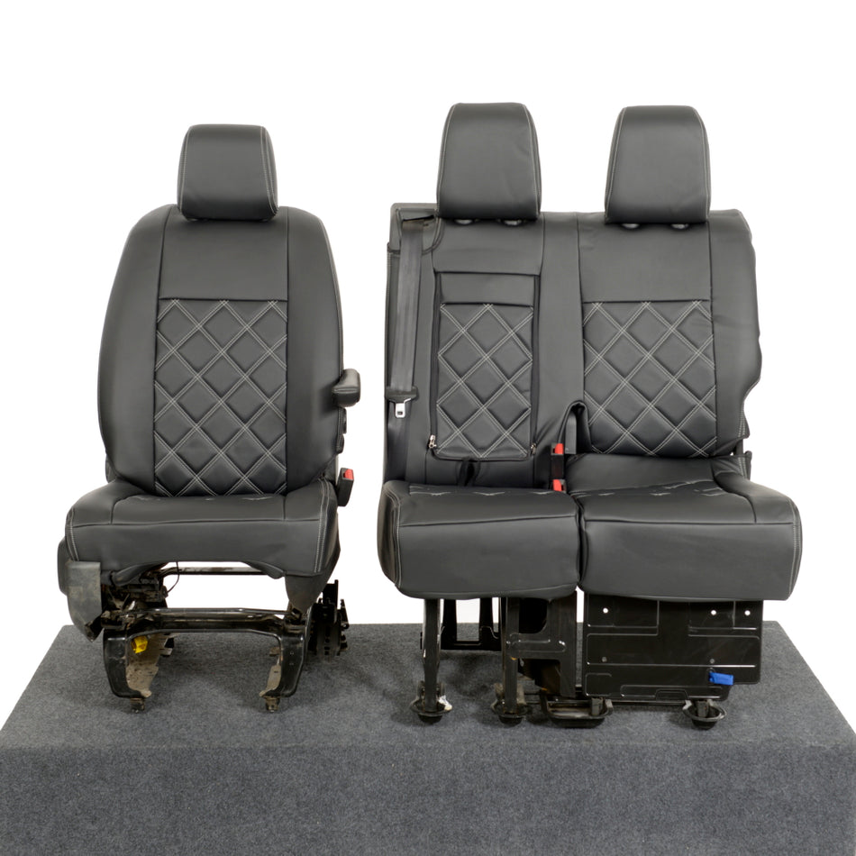 Citroen Jumpy Front Seat Covers Leatherette (2016 Onwards)