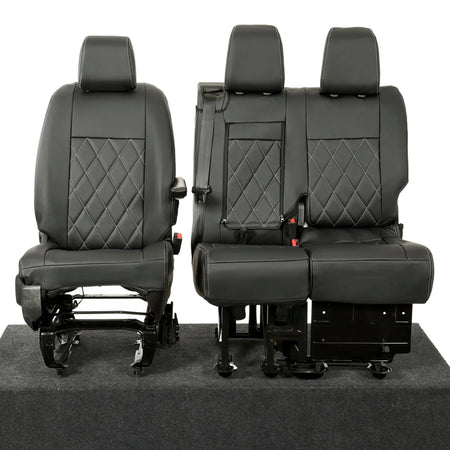 Fiat Scudo Seat Covers Tailored Leatherette 2022+ UK Custom Covers