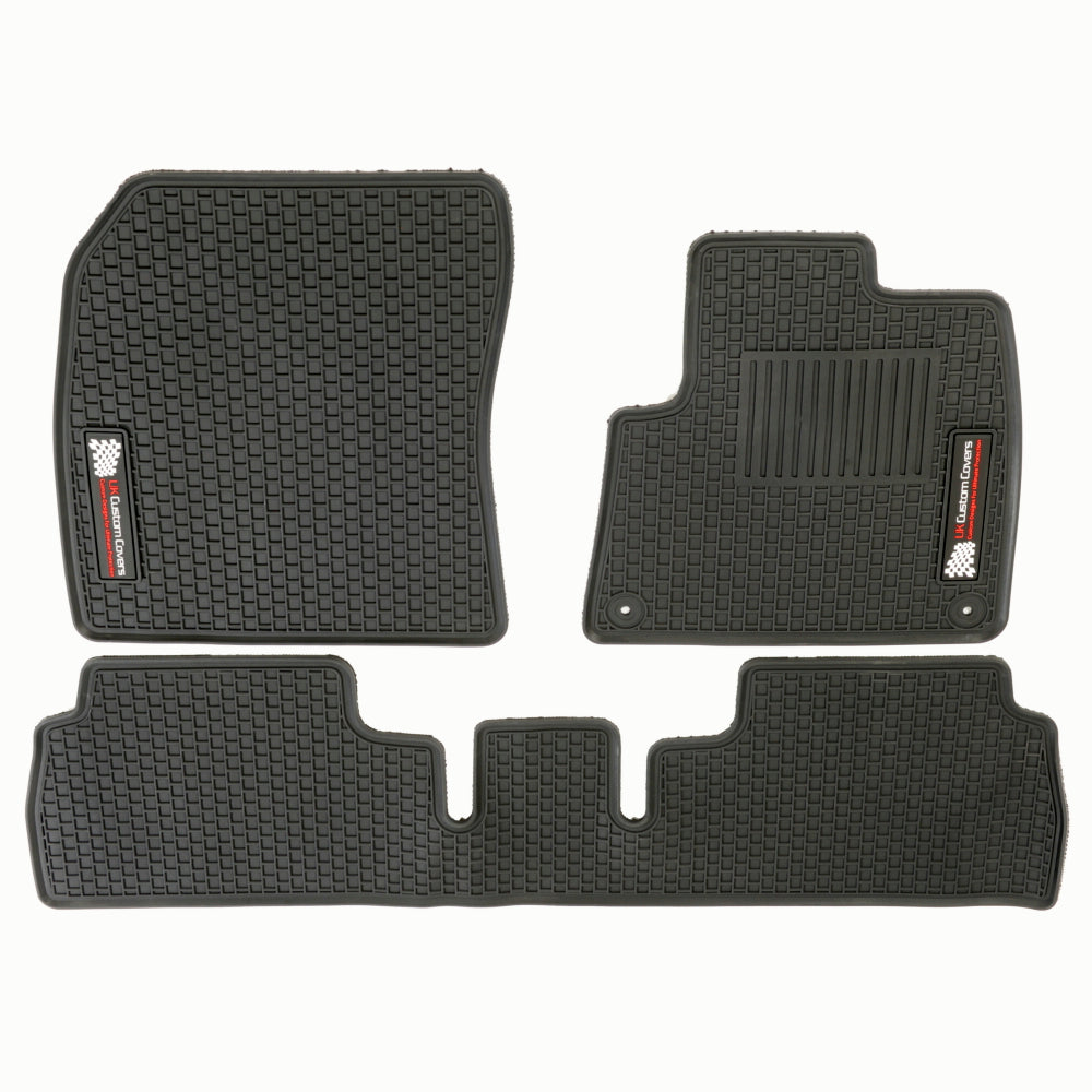 Peugeot Partner Rubber Floor Mats - UK Custom Covers