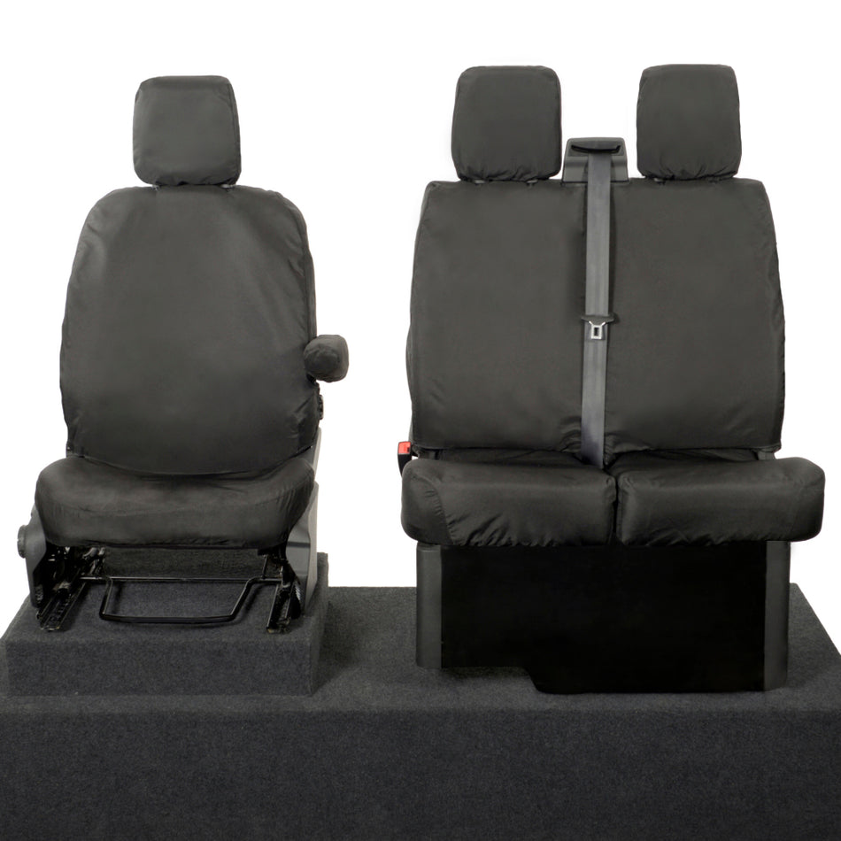 Ford Transit Custom Seat Covers - NO Pull Down Tray (2013-2023)