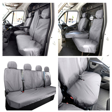 Vauxhall Movano Tailored PU Seat Covers - UK Custom Covers