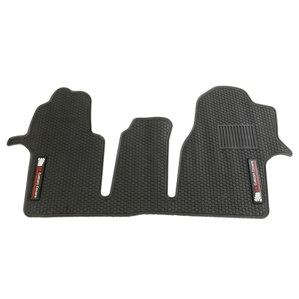 VW Crafter Front Cab Rubber Floor Mats - UK Custom Covers