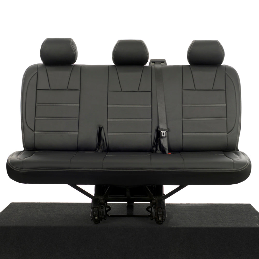 VW T5 / T5.1 Kombi Tailored Leatherette Seat Covers (2003-2015) - UK Custom Covers