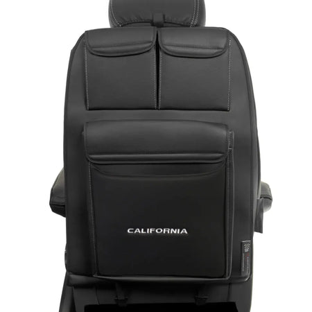 VW Transporter T5/T5.1 Seat Storage Organisers Leatherette UK Custom Covers