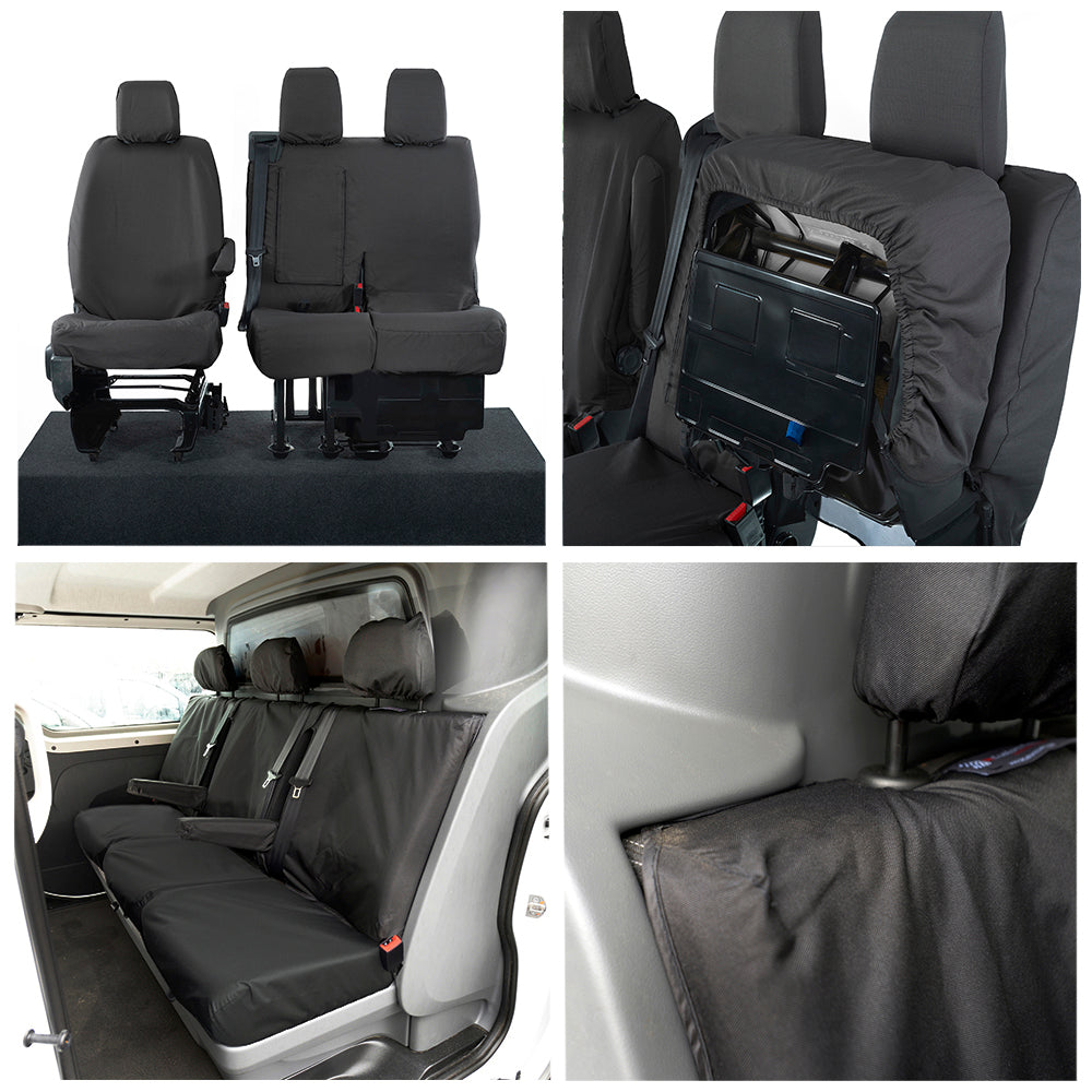 Citroen Dispatch Seat Covers Cotton-Backed PU 2007+ UK Custom Covers