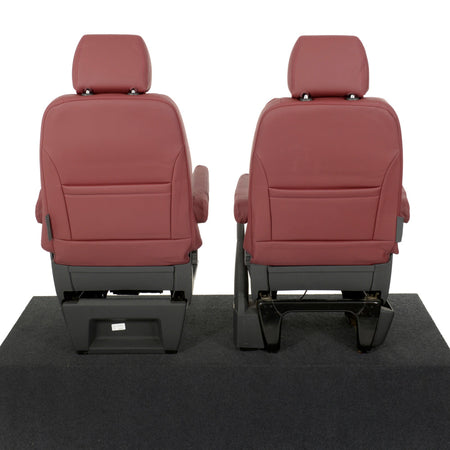 VW T6 / T6.1 Shuttle Tailored Leatherette Seat Covers (2015 Onwards) - UK Custom Covers