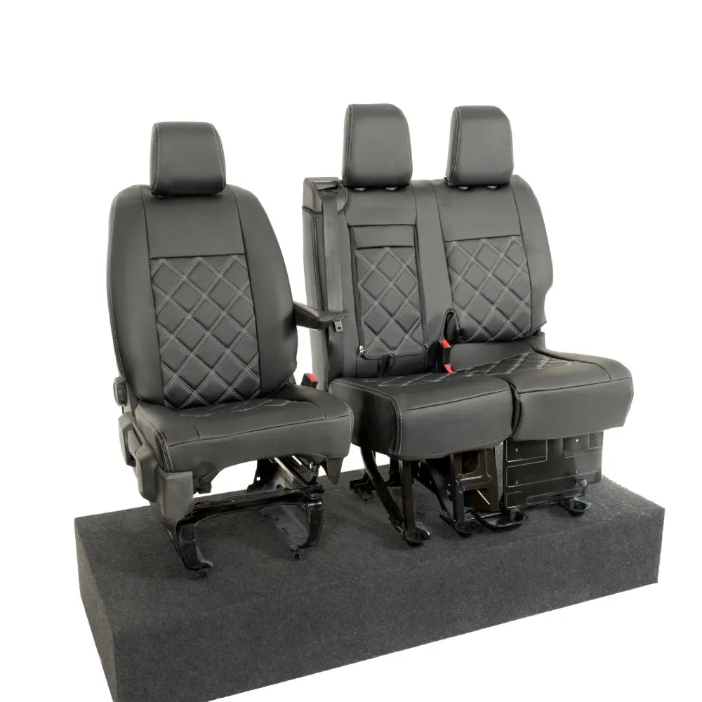 Fiat Scudo Seat Covers Tailored Leatherette 2022+ UK Custom Covers