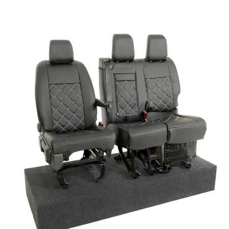 Fiat Scudo Seat Covers Tailored Leatherette 2022+ UK Custom Covers