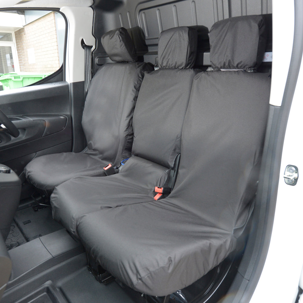 Fiat Doblo Tailored PU Front Seat Covers (2022 Onwards) - UK Custom Covers