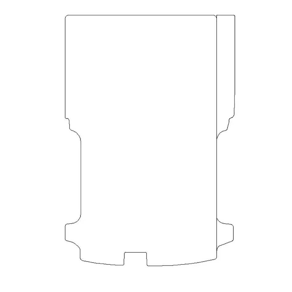 Ford Transit Custom SWB Rear Rubber Floor Mat (2013-2023) - UK Custom Covers
