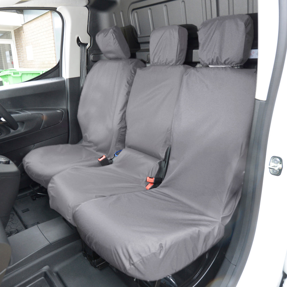 Peugeot Partner Tailored PU Seat Covers - UK Custom Covers