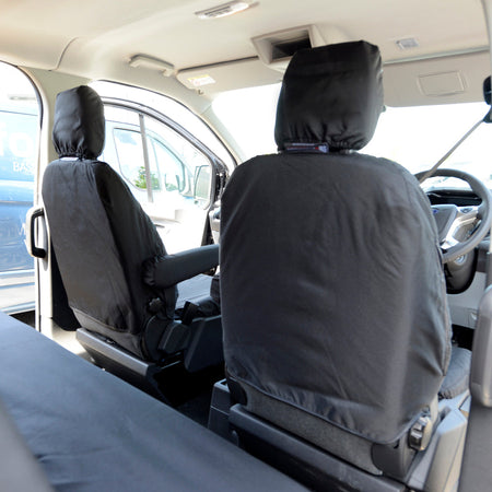 Ford Transit Van (Inc E-Transit) Tailored PU Seat Covers - UK Custom Covers