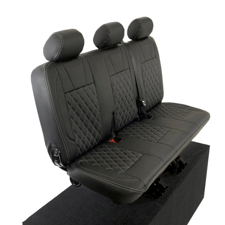 VW T5 / T5.1 Shuttle Tailored Leatherette Seat Covers (2003-2015) - UK Custom Covers