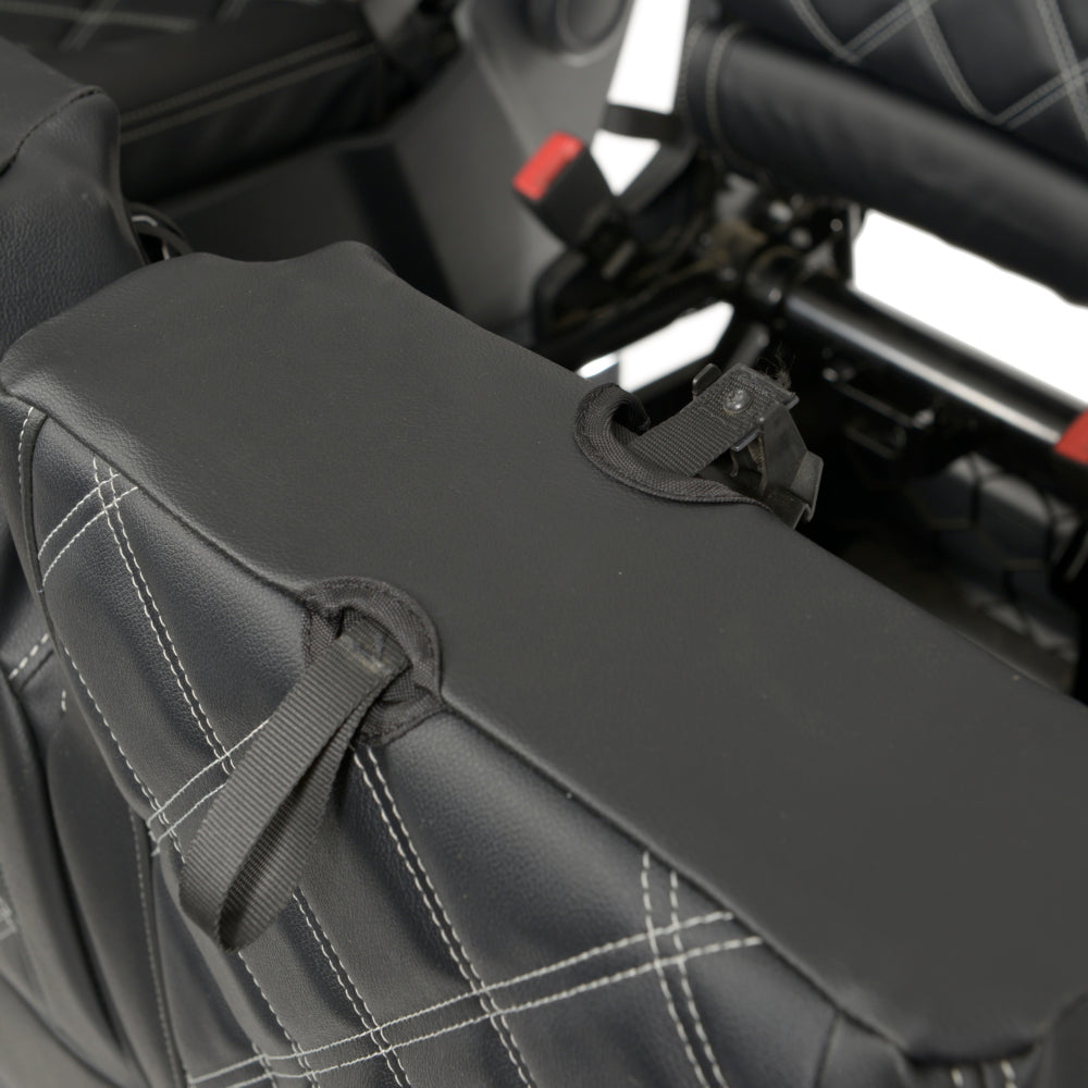 VW Crafter Tailored Leatherette Seat Covers - Black - UK Custom Covers