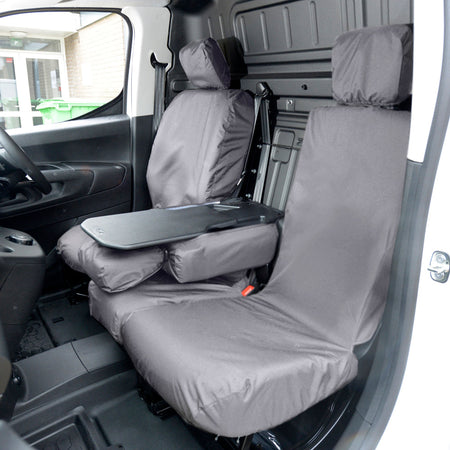 Fiat Doblo Tailored PU Front Seat Covers (2022 Onwards) - UK Custom Covers