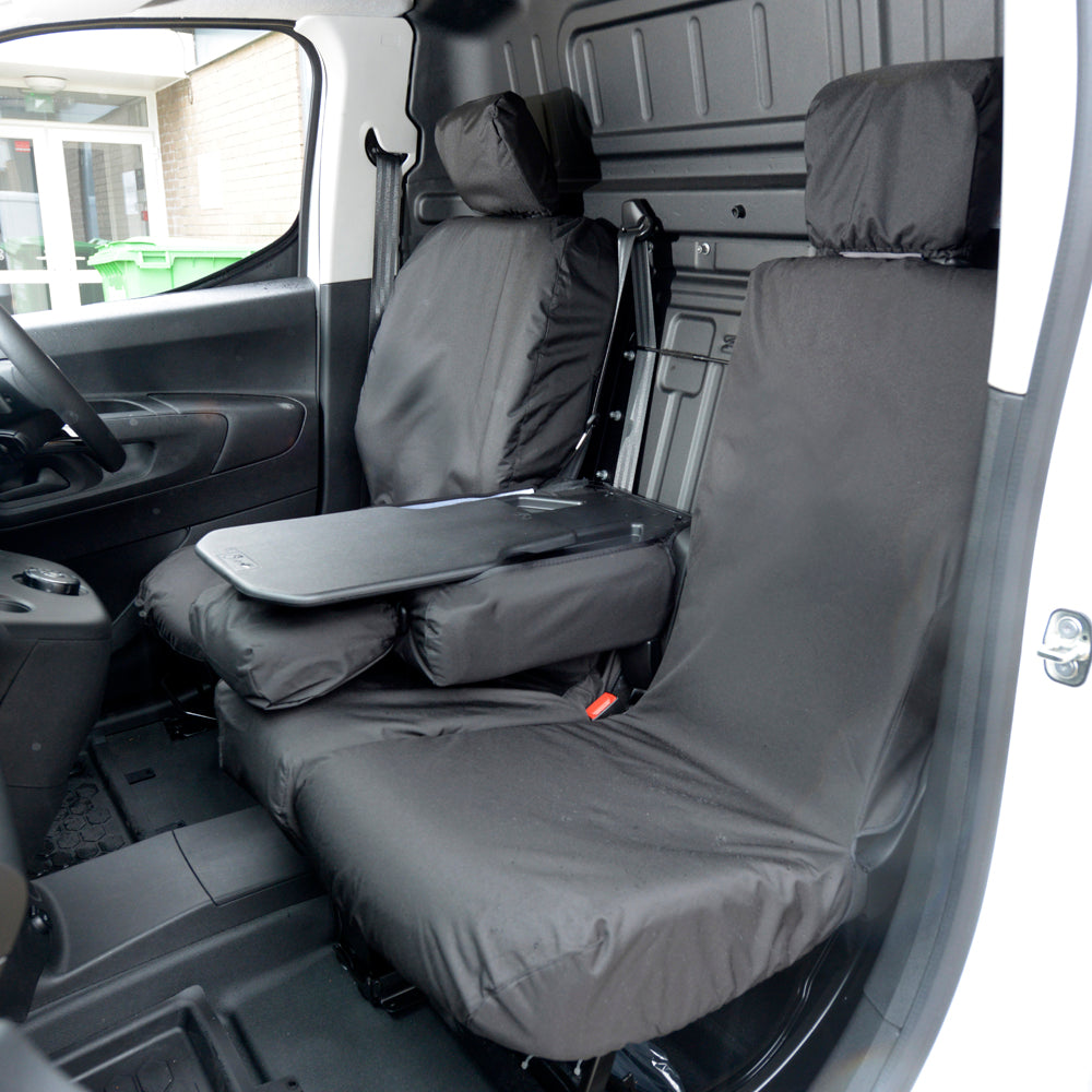 Fiat Doblo Tailored PU Front Seat Covers (2022 Onwards) - UK Custom Covers