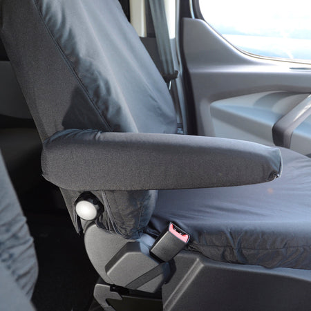 Ford Transit Van (Inc E-Transit) Tailored PU Seat Covers - UK Custom Covers