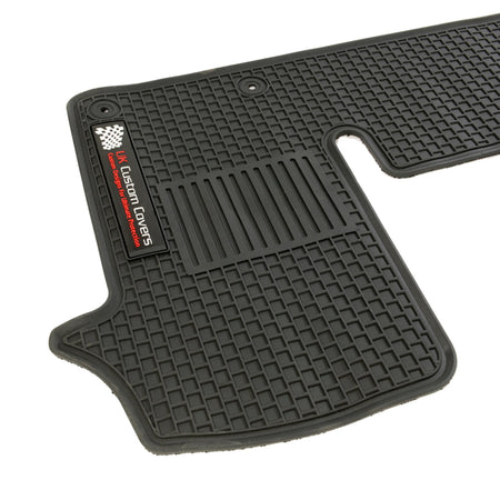 Vauxhall Movano Front Cab Rubber Floor Mats (2010-2021) - UK Custom Covers