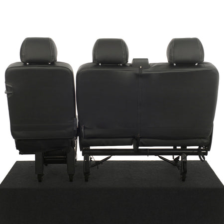 VW T5 / T5.1 Shuttle Tailored Leatherette Seat Covers (2003-2015) - UK Custom Covers