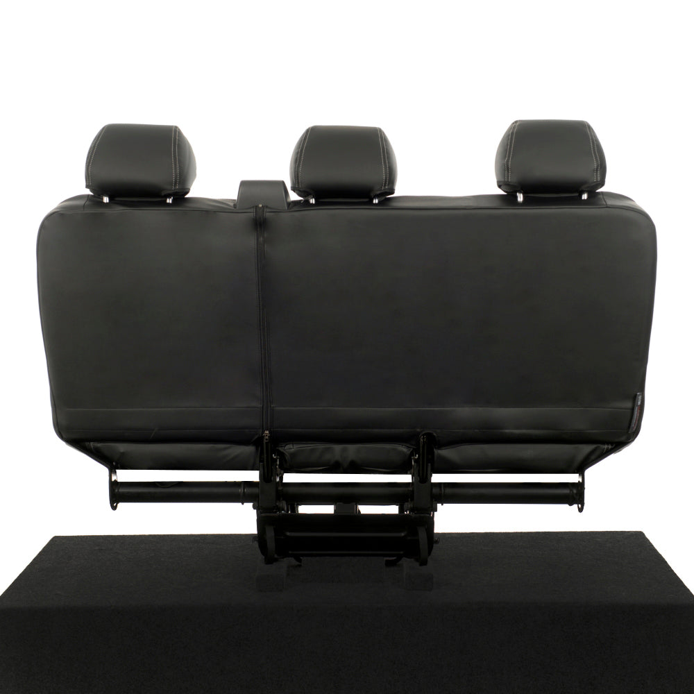 VW T6 / T6.1 Kombi Tailored Leatherette Seat Covers (2015 Onwards) - UK Custom Covers