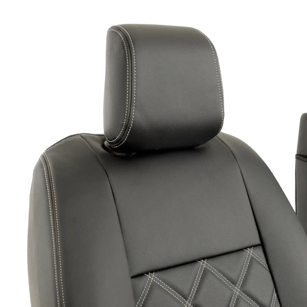 Fiat Scudo Seat Covers Tailored Leatherette 2022+ UK Custom Covers