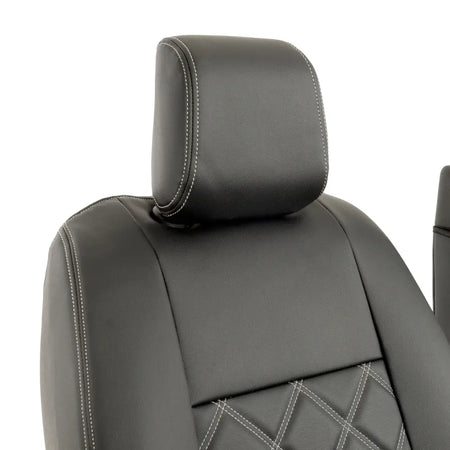 Fiat Scudo Seat Covers Tailored Leatherette 2022+ UK Custom Covers