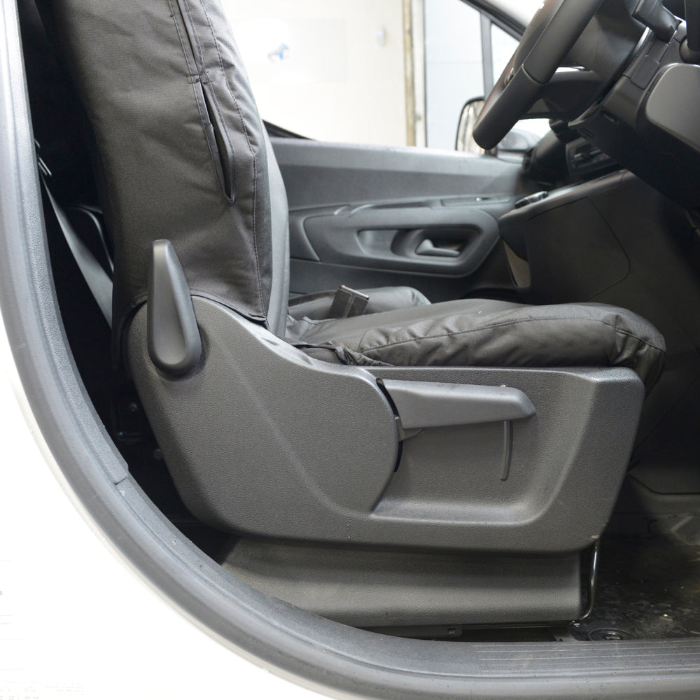 Fiat Doblo Tailored PU Front Seat Covers (2022 Onwards) - UK Custom Covers