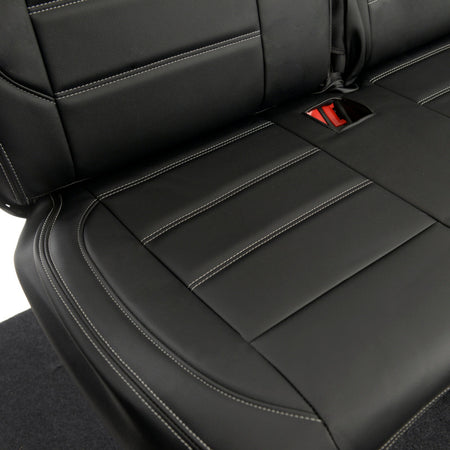 VW T5 / T5.1 Kombi Tailored Leatherette Seat Covers (2003-2015) - UK Custom Covers