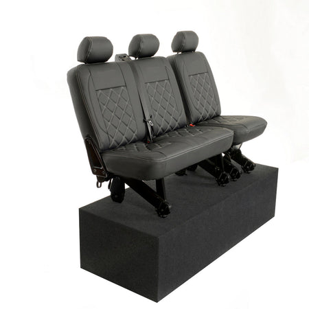 VW T5 / T5.1 Shuttle Tailored Leatherette Seat Covers (2003-2015) - UK Custom Covers