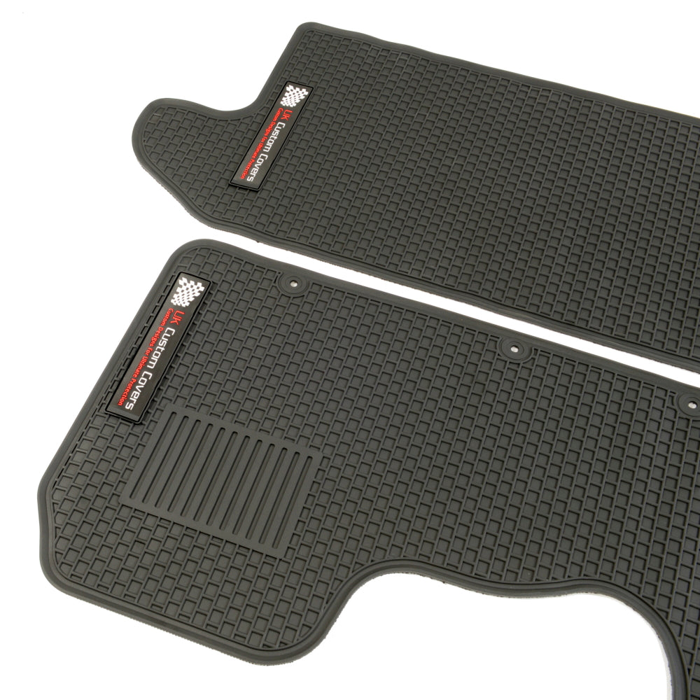 Fits Nissan Primastar Rubber Floor Mats (2022 Onwards) - UK Custom Covers