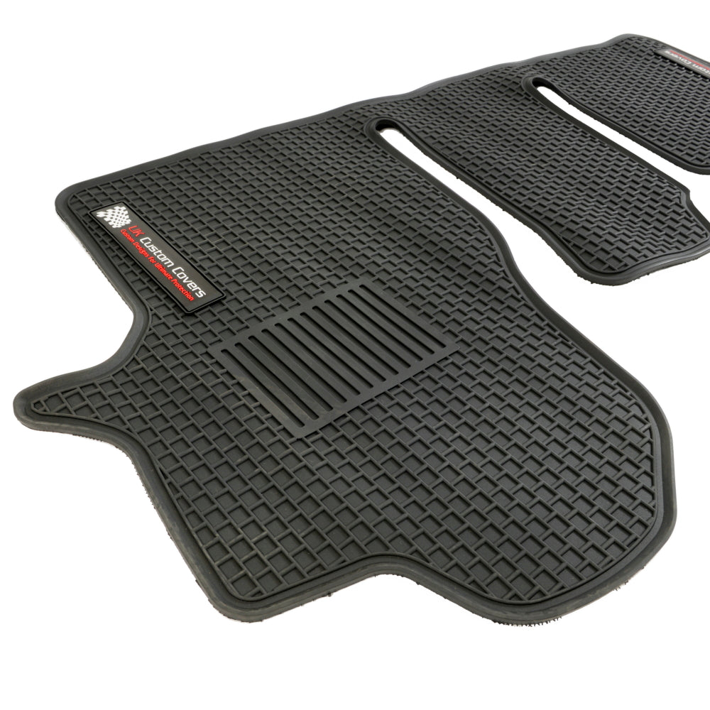 VW Crafter Front Cab Rubber Floor Mats - UK Custom Covers